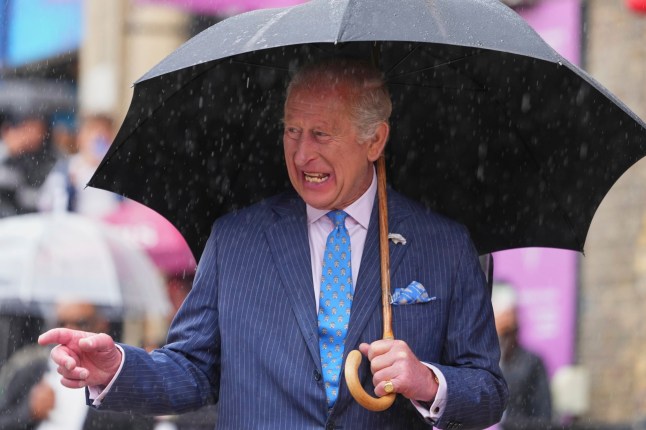 Britain's King Charles smiles as he attends the South by SouthWest London (SXSW London), a culture, technology and creativity festival in Shoreditch, London, Thursday, June 5, 2025. (AP Photo/Kirsty Wigglesworth, Pool)