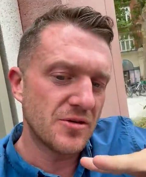 Uncleared grabs: Tommy Robinson Credit: X / TRobinsonNewEra Link: https://x.com/TRobinsonNewEra/status/1949849826041954629